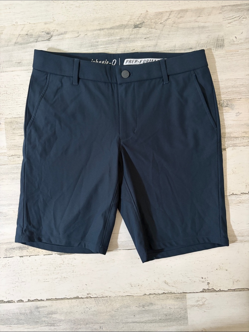 johnnie-O Boys Navy Performance Prep-Formance Shorts Size 14